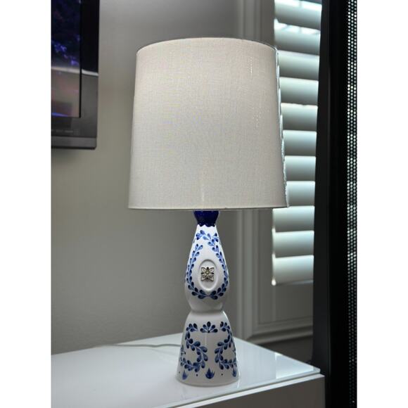 Clase Azul Tequila Bottle Mag 1.75L Handcrafted Repurposed Lamp Multiple - Picture 7 of 9